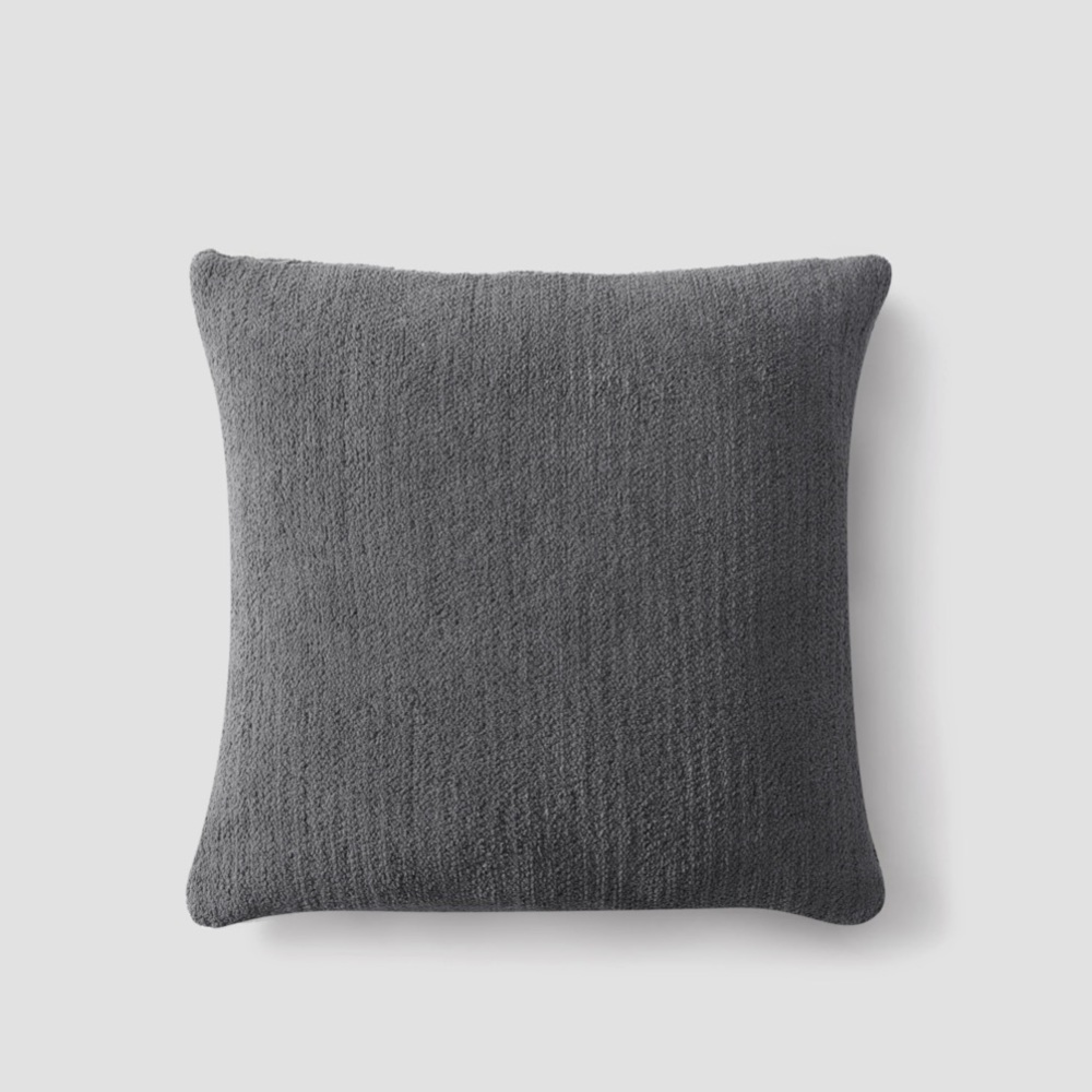 Sunday Citizen Snug Throw Pillow | Coal | Barely Used